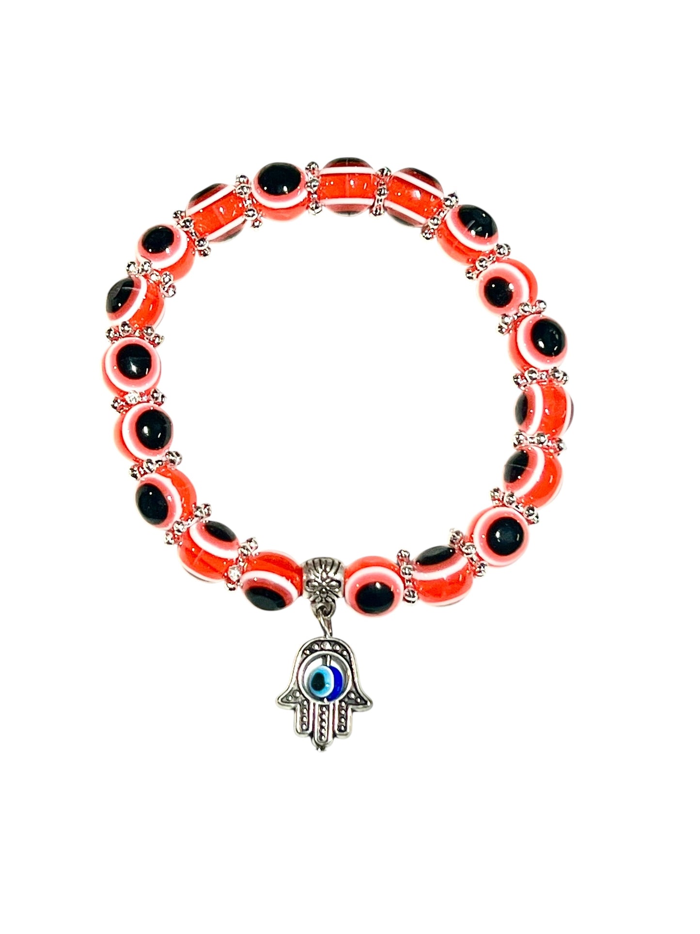 Evil Eye Bracelets - 8mm Resin