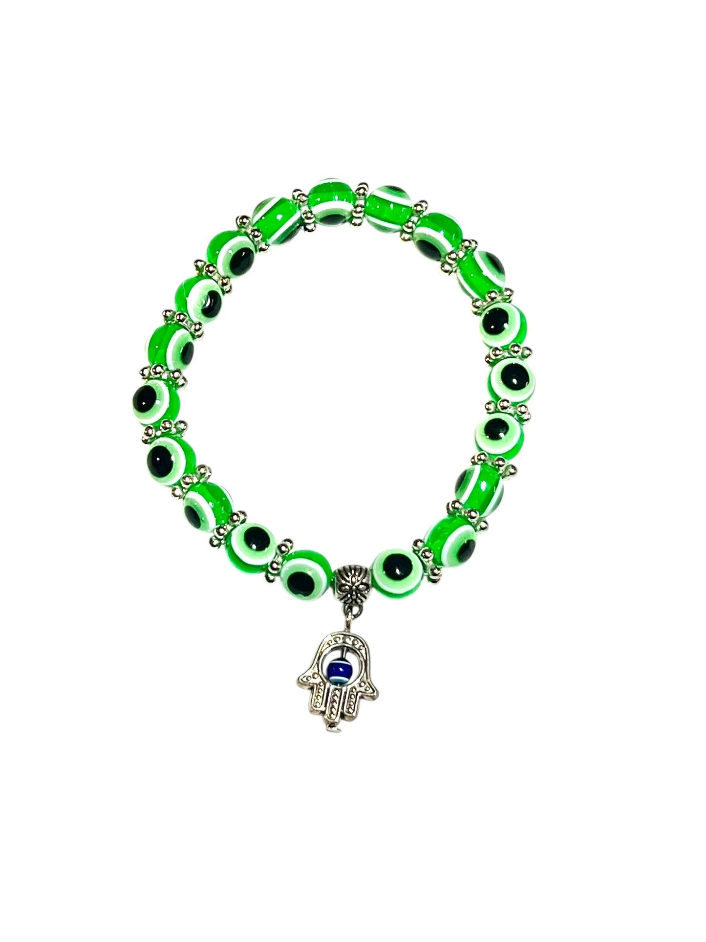 Evil Eye Bracelets - 8mm Resin