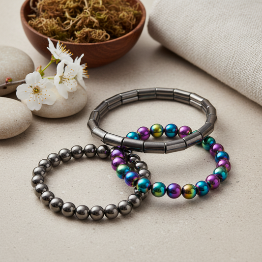 Hematite Design Bracelets