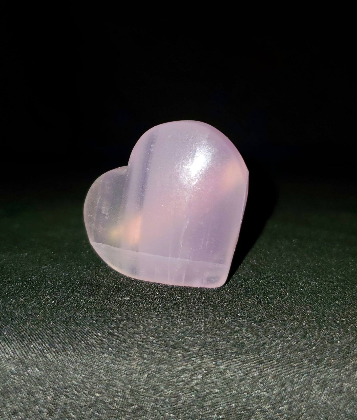 Agate Heart Carving