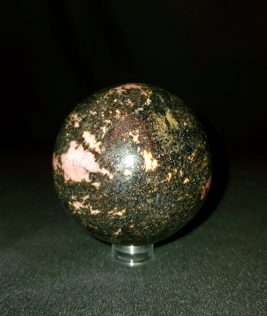 Rhodonite Sphere