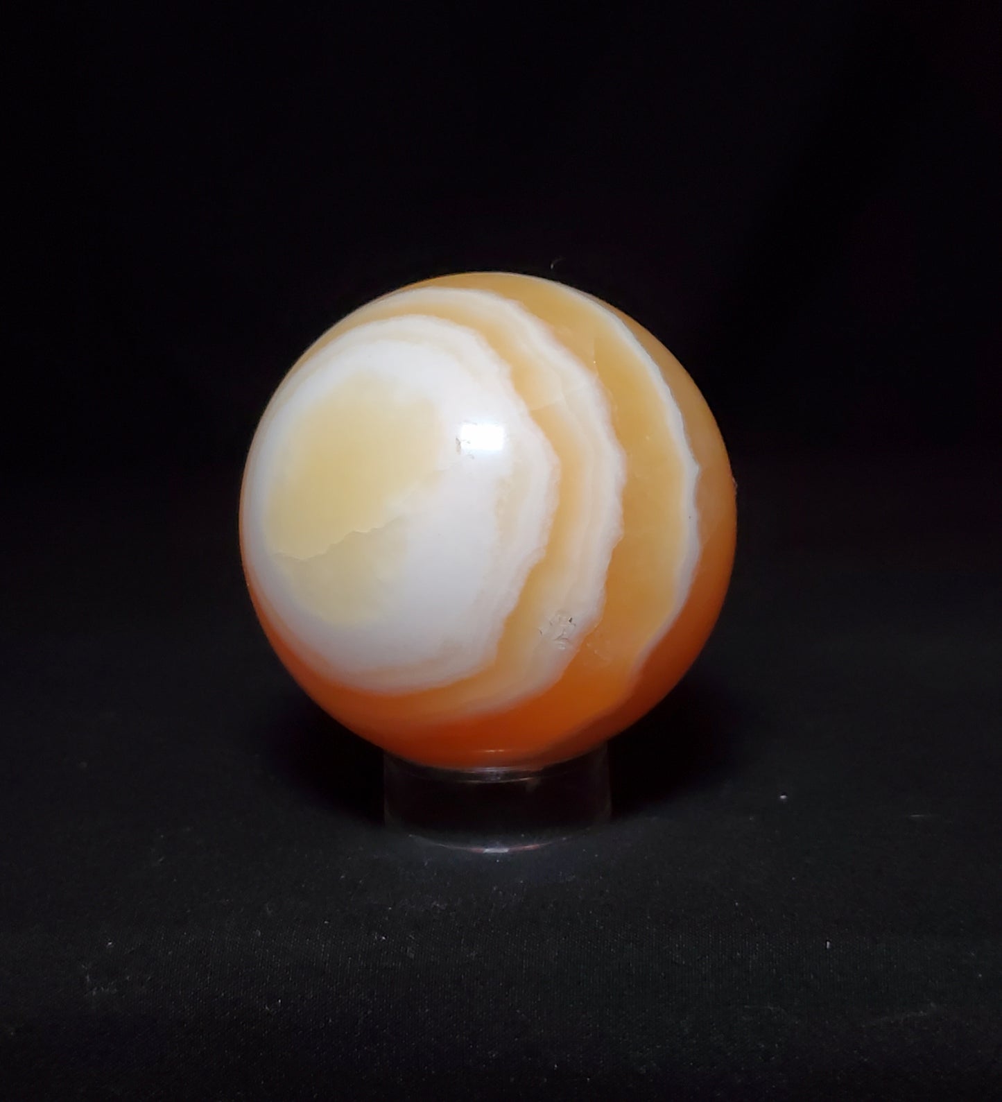 Honey Calcite Sphere