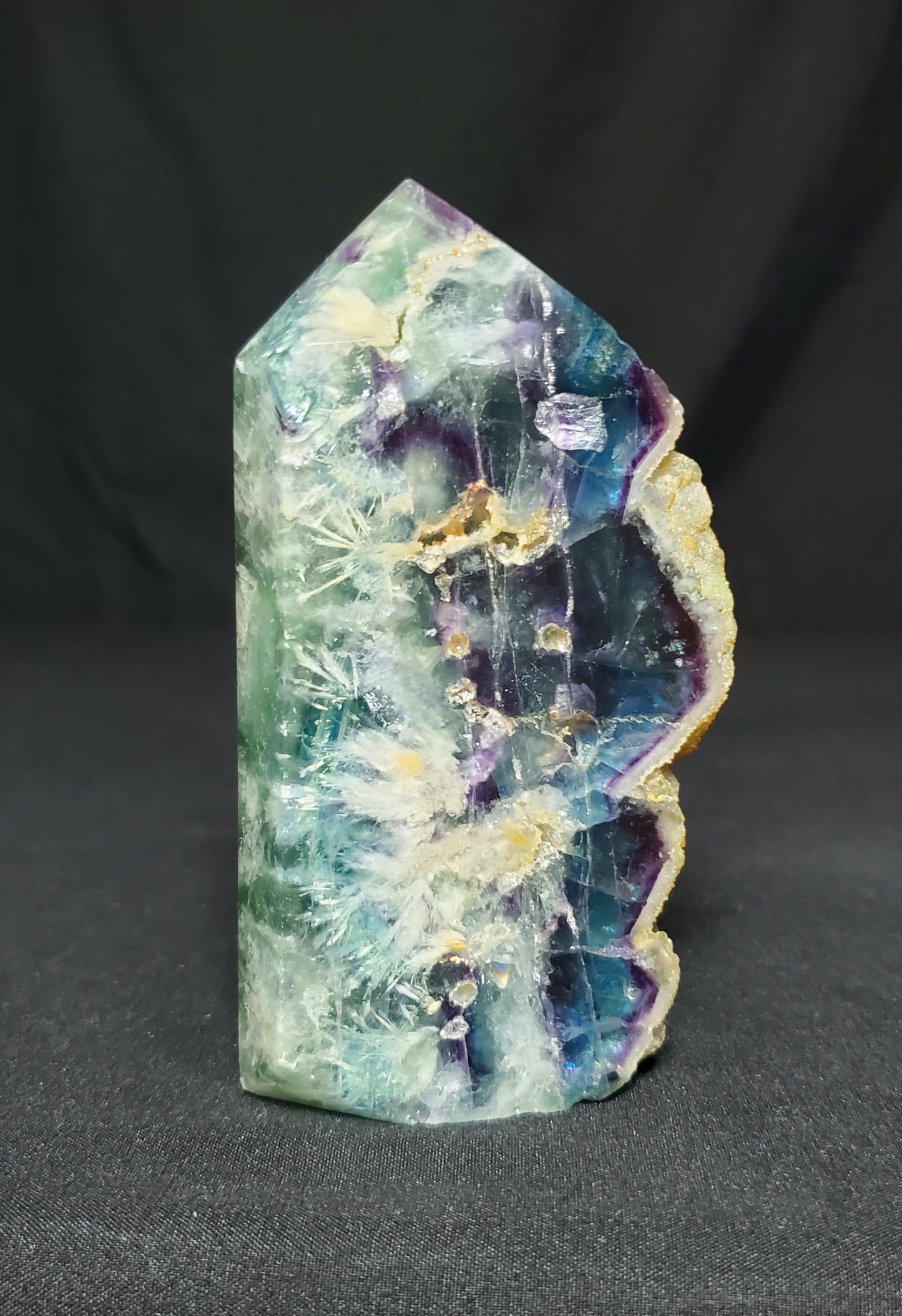 Feather Fluorite Tower #