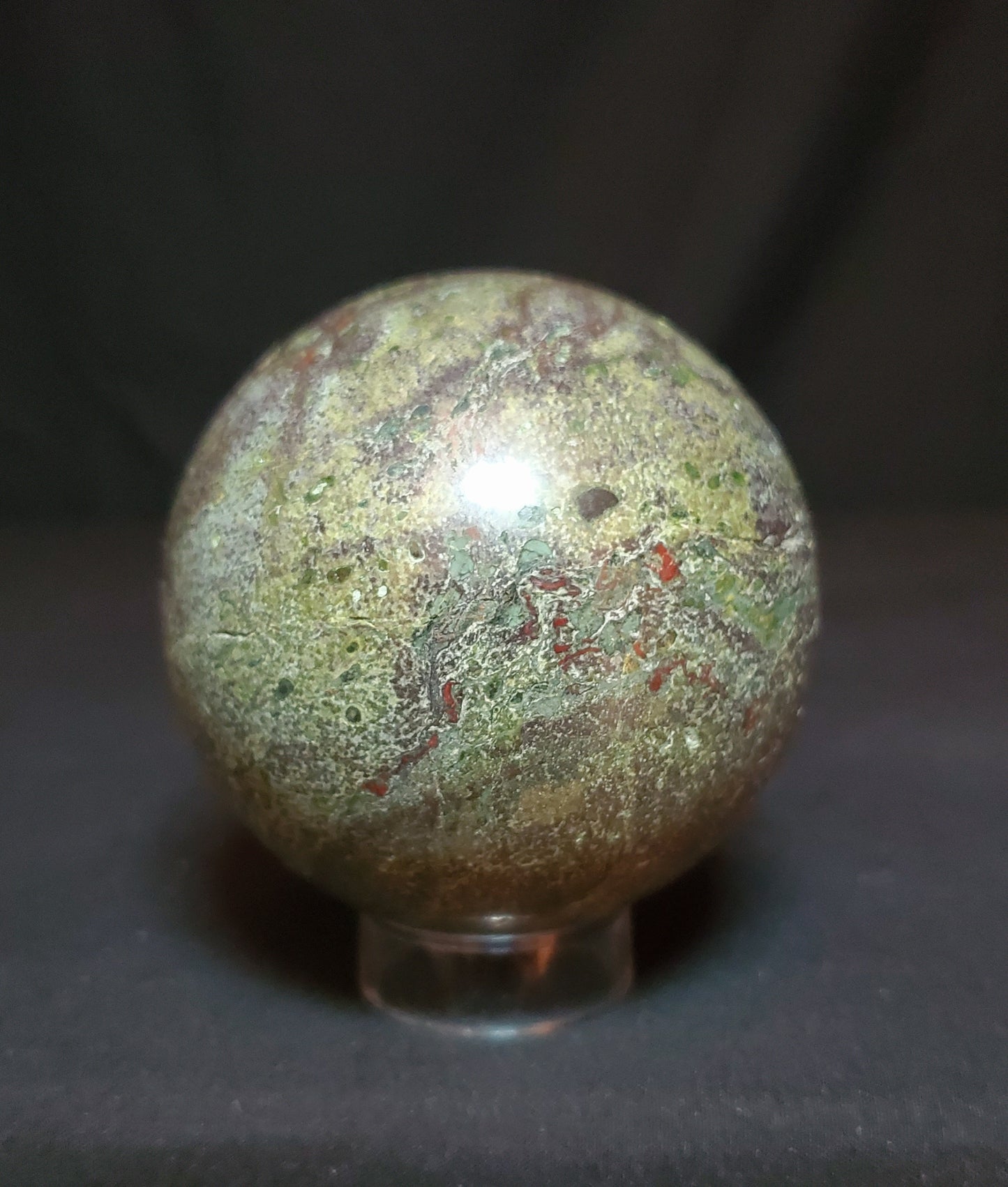 Dragon Bloodstone Sphere