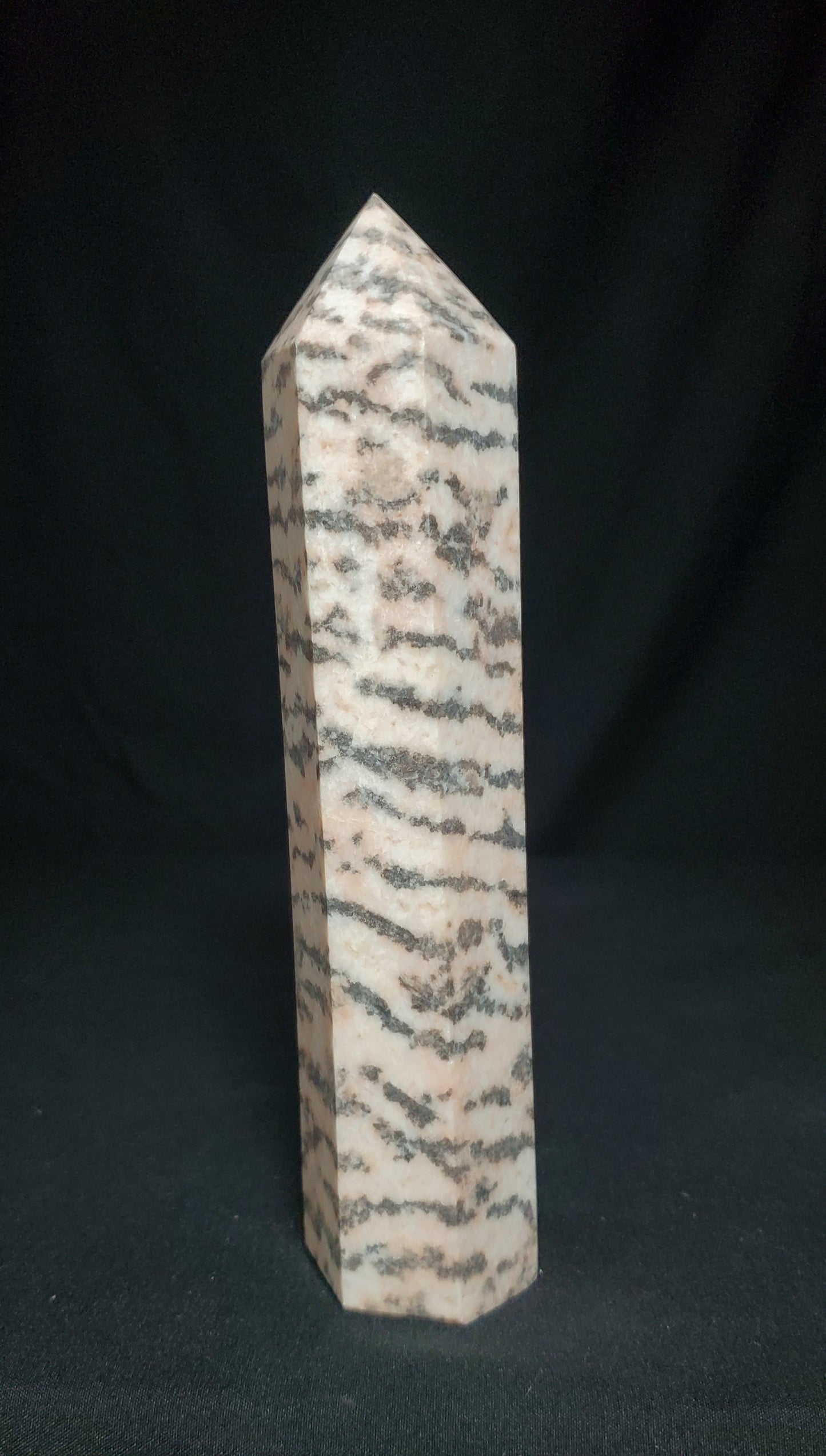 Pink Zebra Jasper Tower #