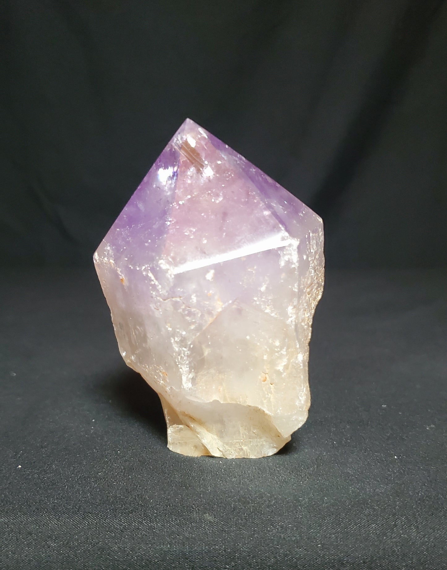 Amethyst Cluster with Rainbow