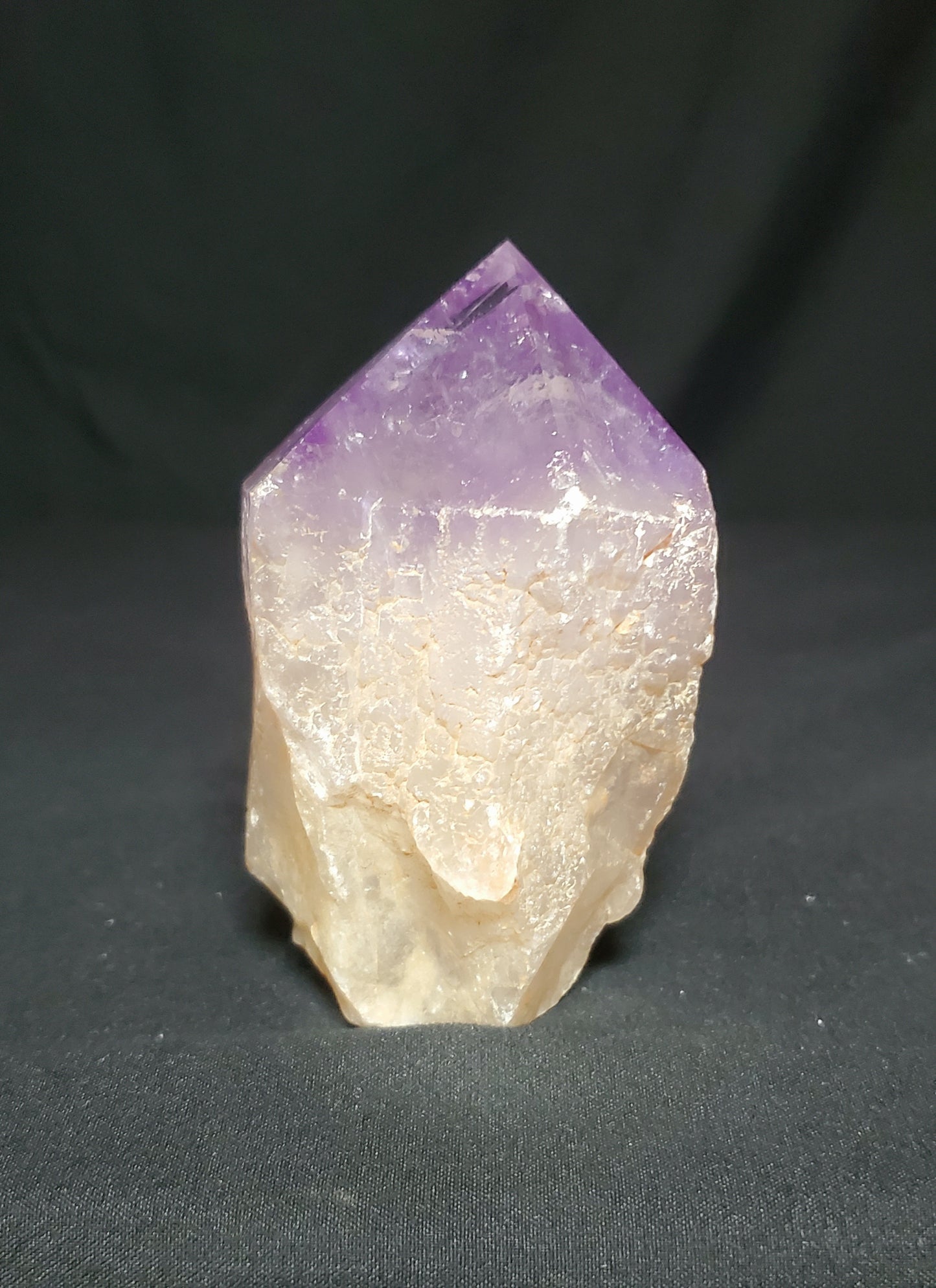 Amethyst Cluster with Rainbow