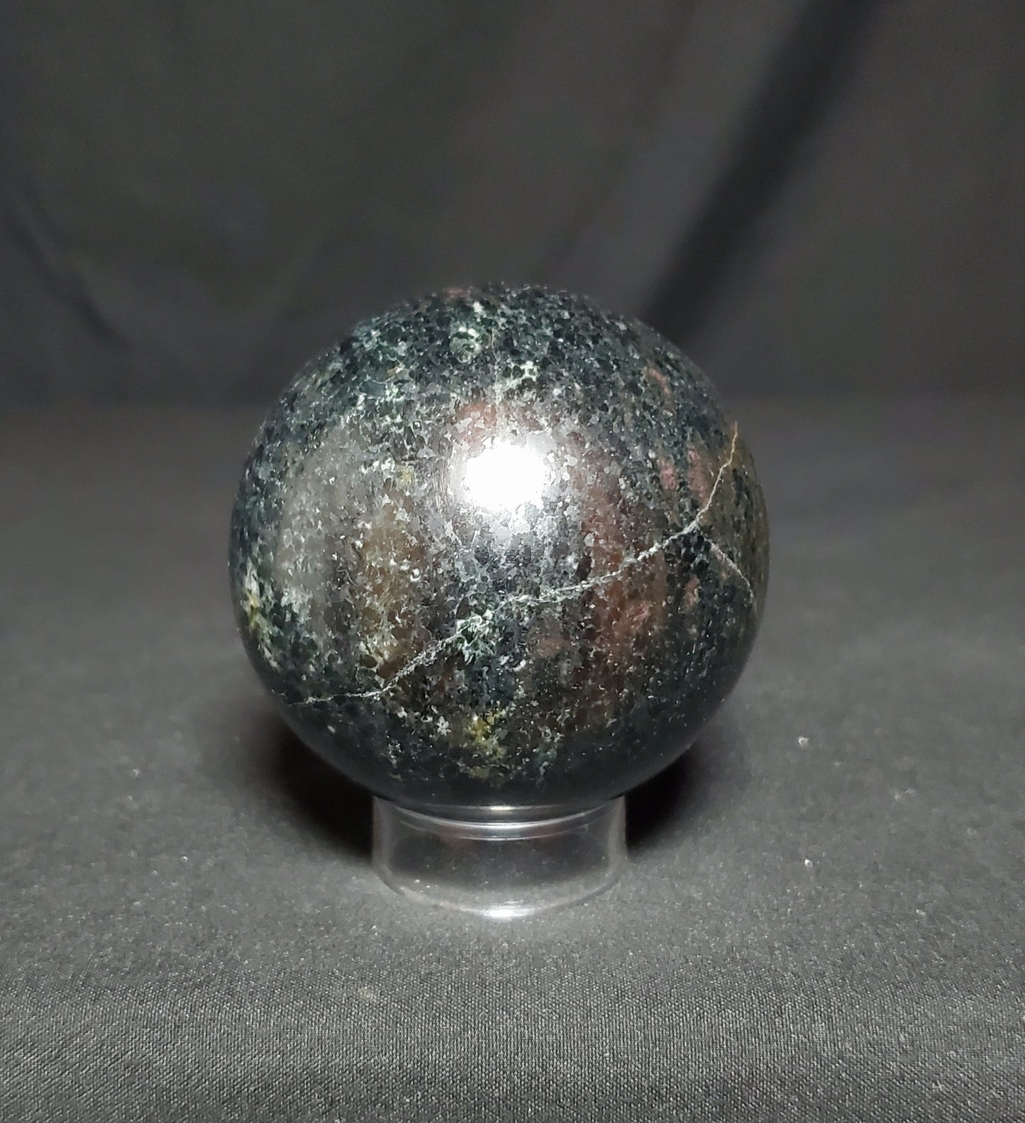 Ruby Zoisite Sphere