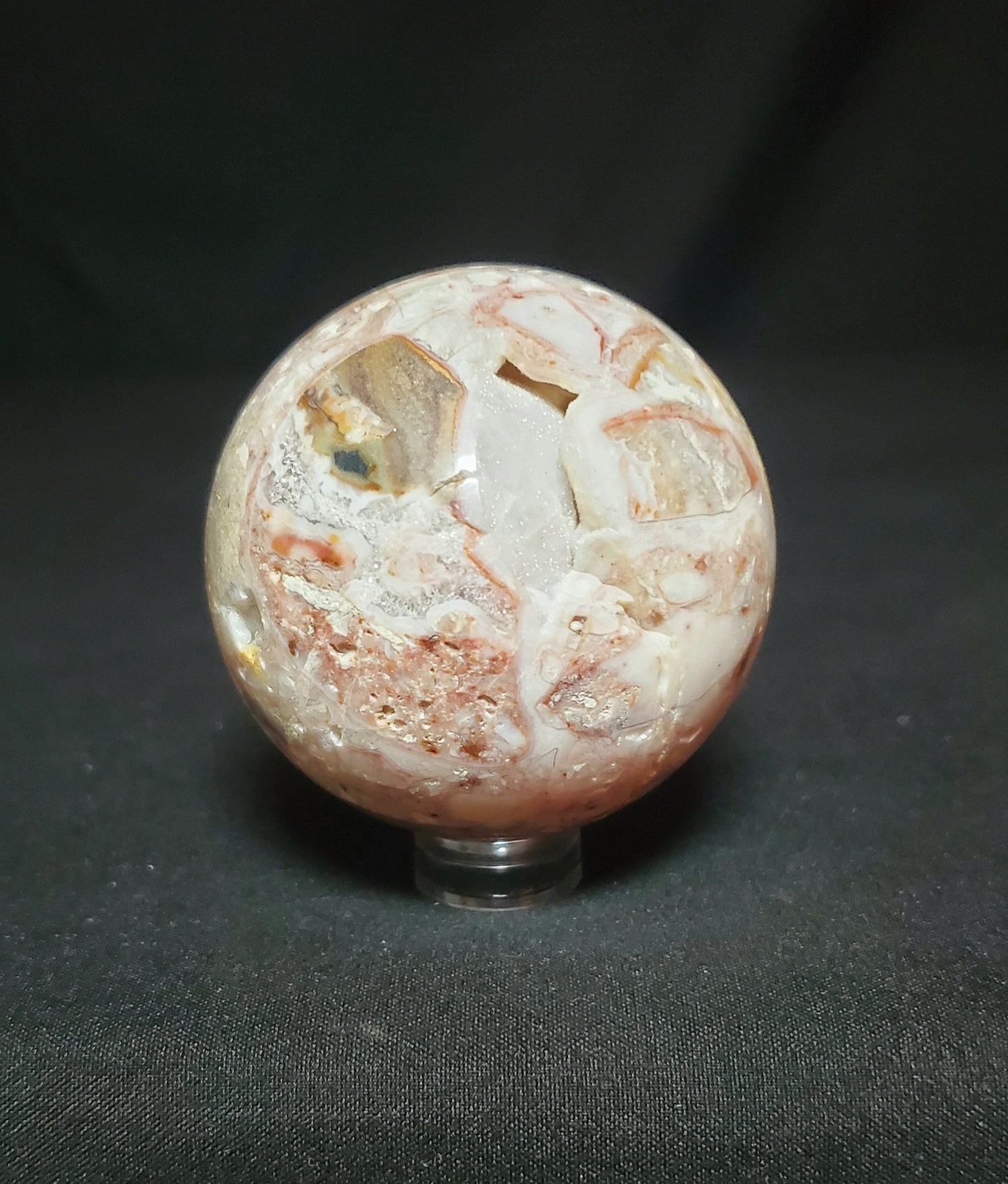 Druzy Mexican Agate Sphere #