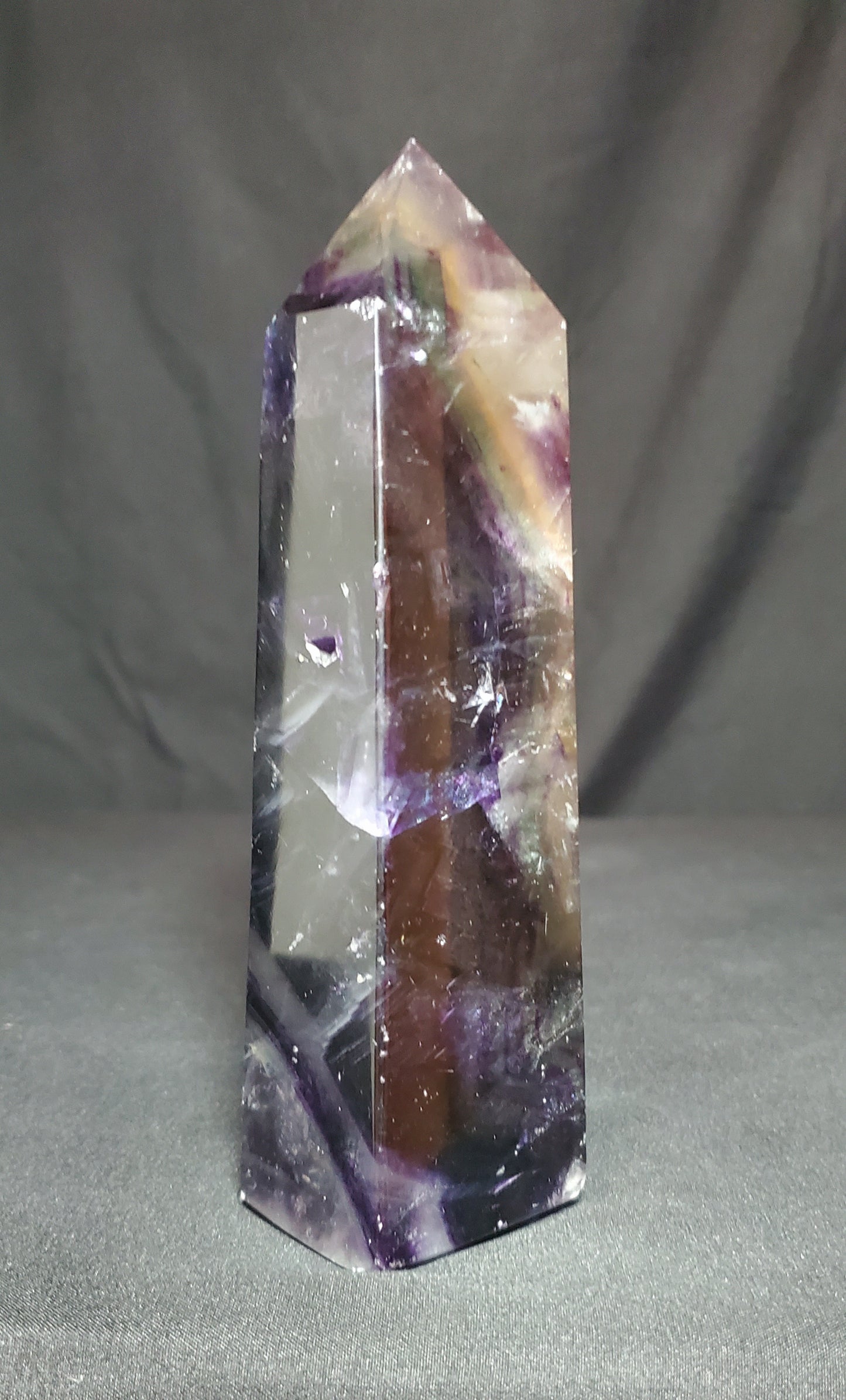 Rainbow Fluorite Tower #