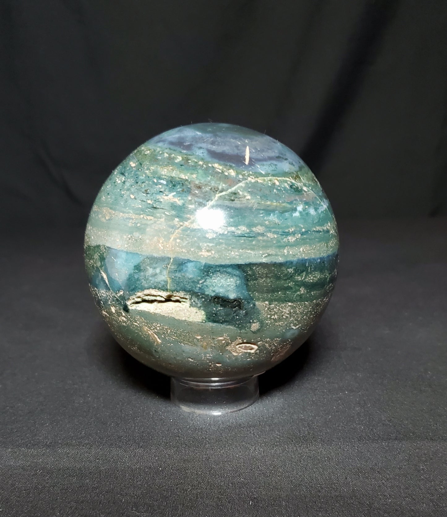 Ocean Jasper Sphere