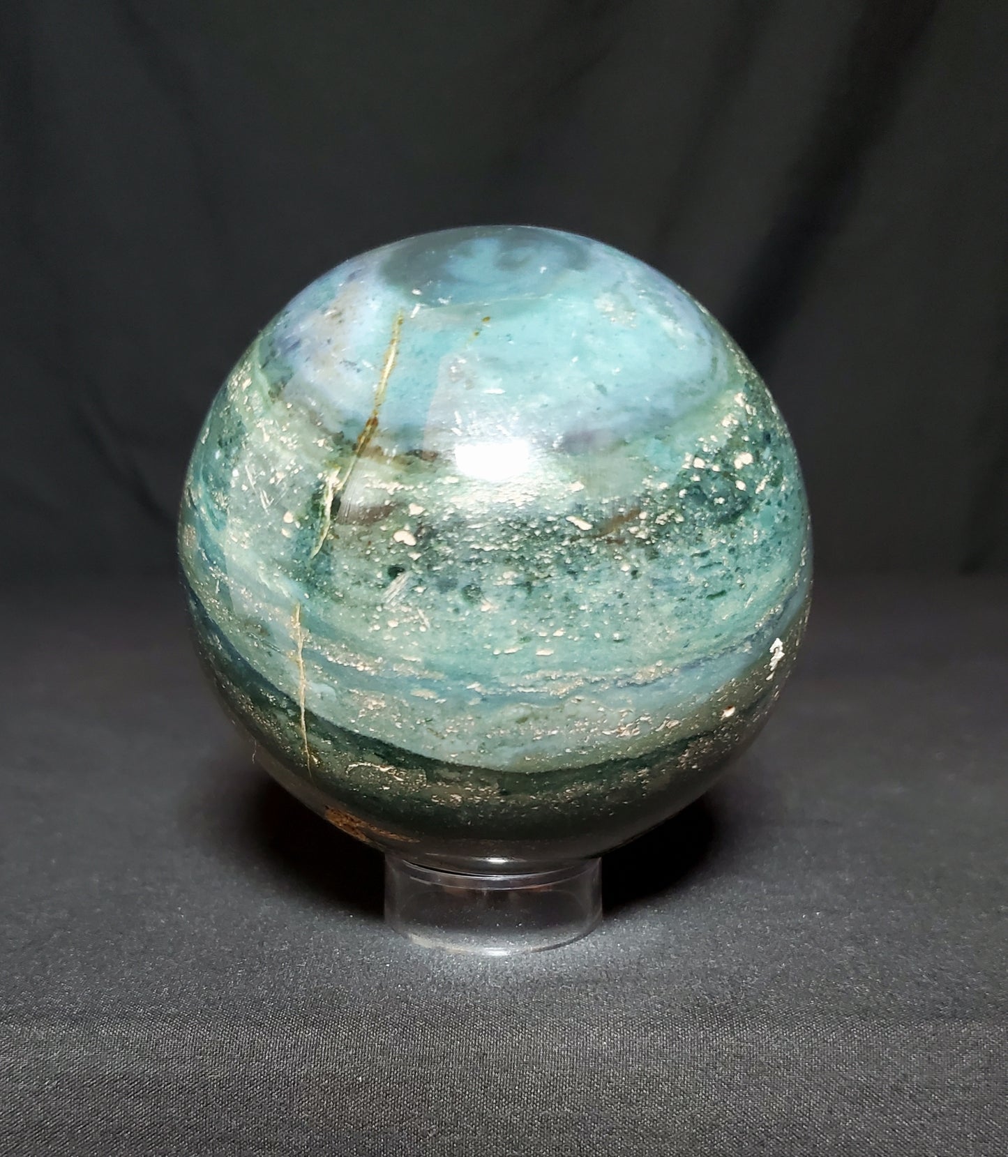 Ocean Jasper Sphere