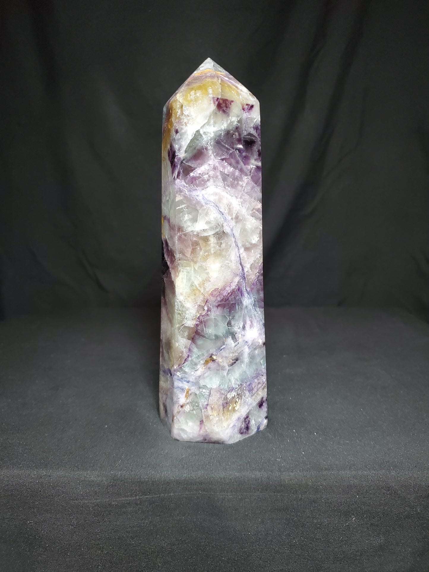 Rainbow Fluorite Tower #