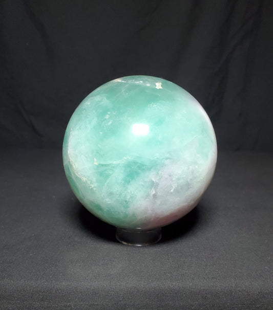 Green Fluorite Sphere #