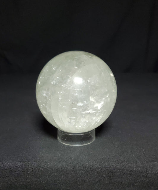 Quartz Sphere with Rainbow #