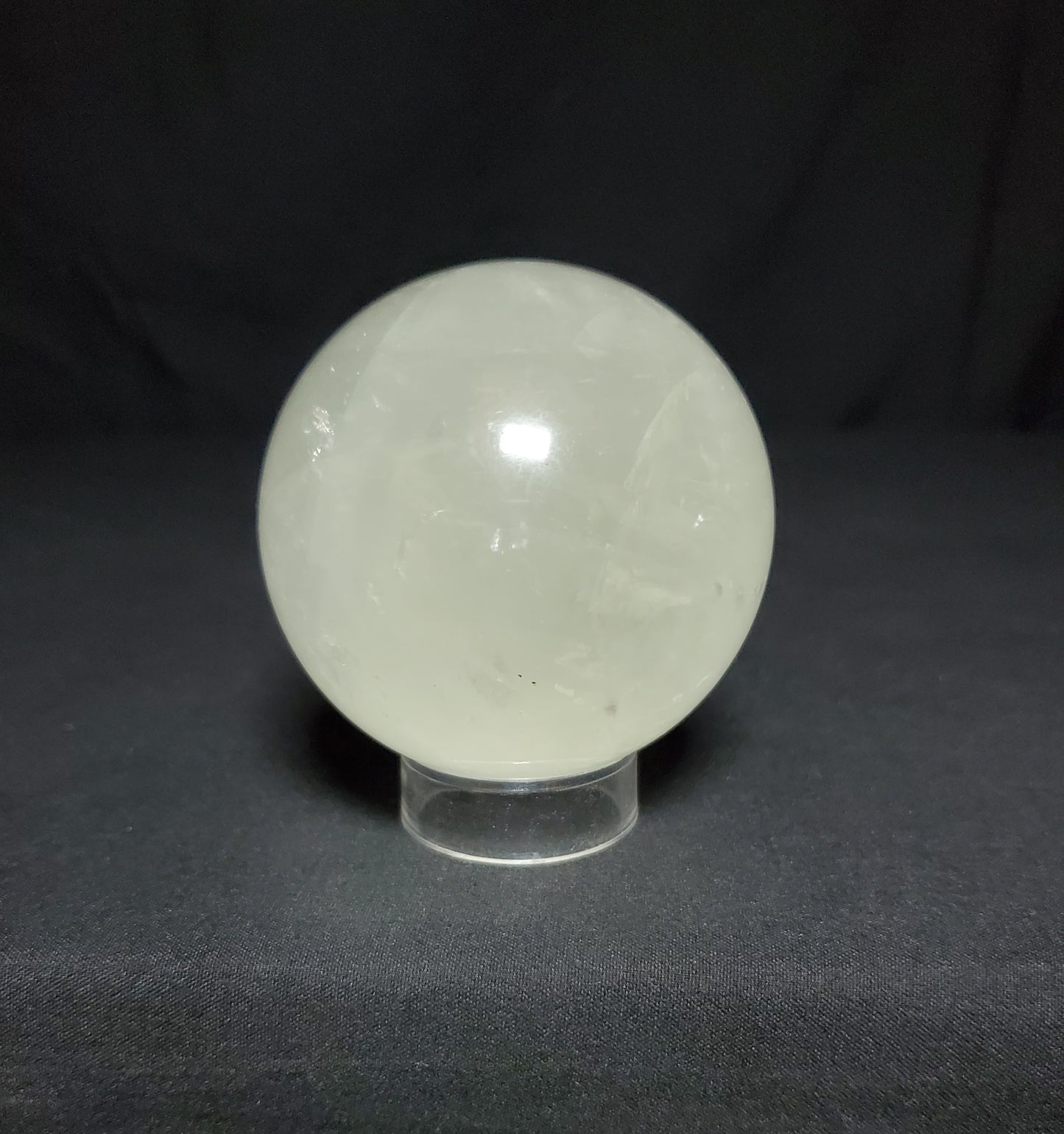 Quartz Sphere with Rainbow #