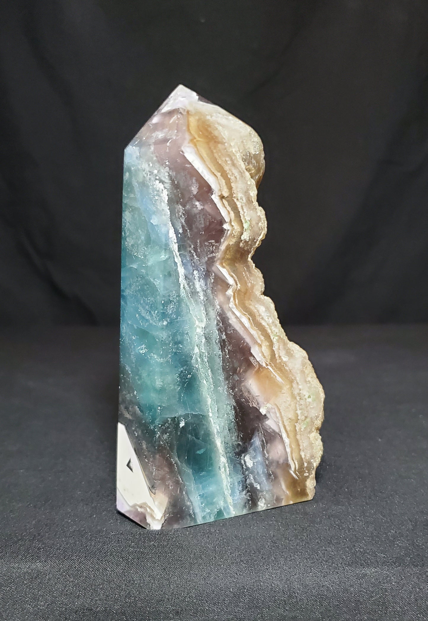 Rainbow Fluorite Tower #