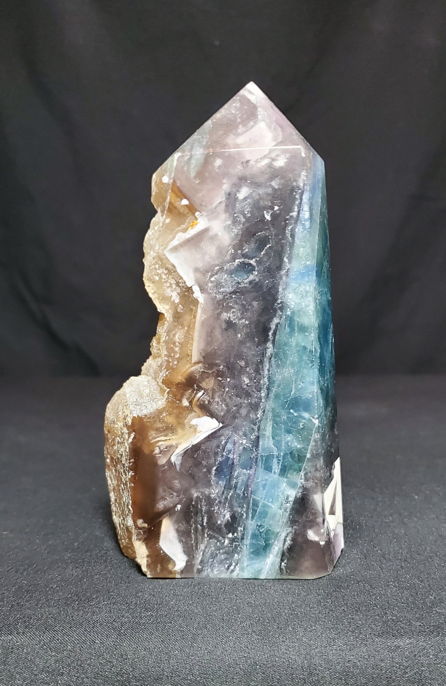 Rainbow Fluorite Tower #