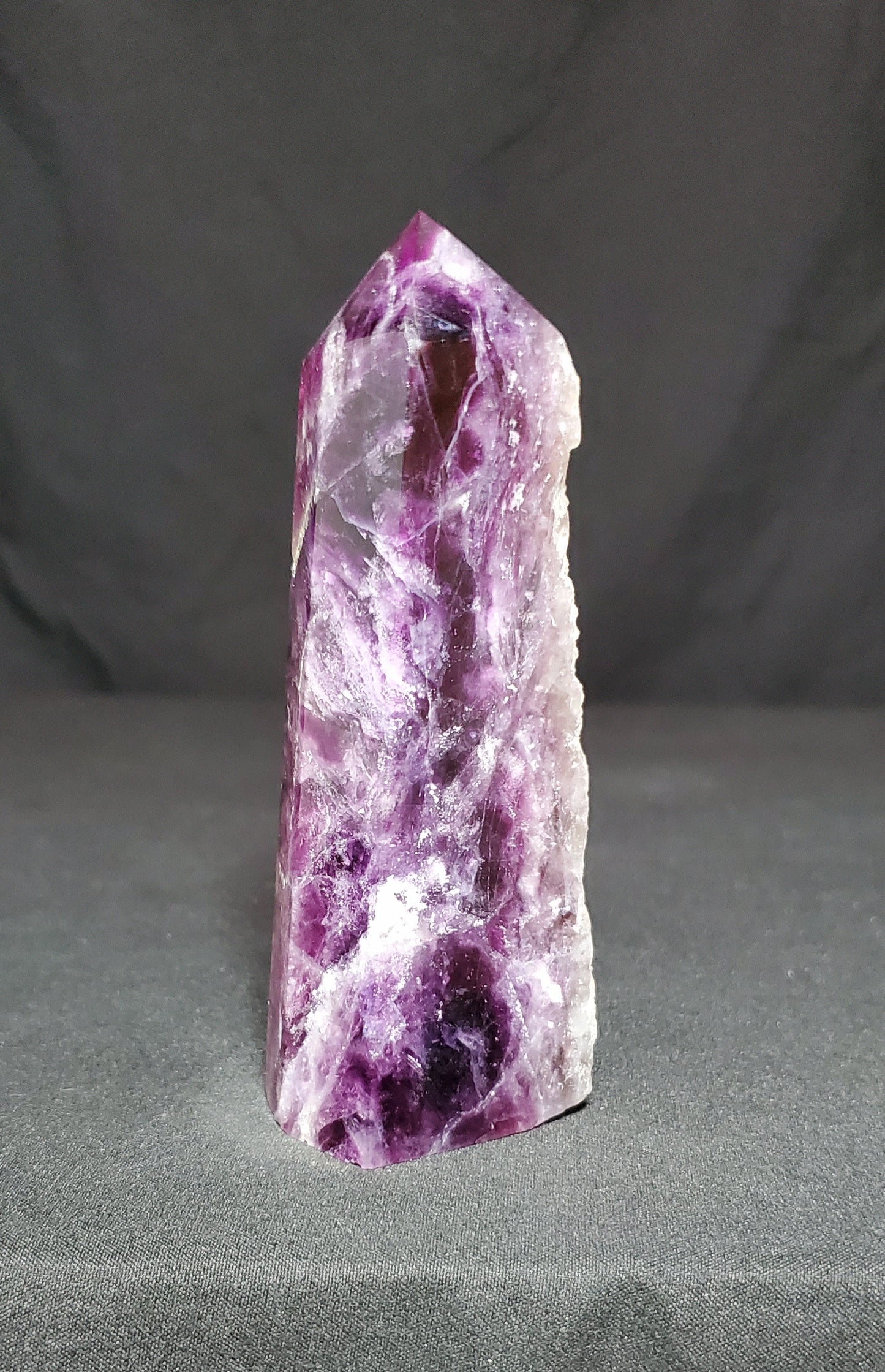 Purple Fluorite Tower #