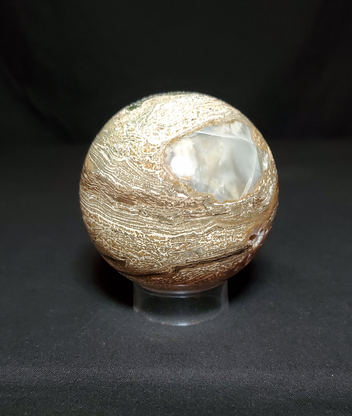 Druzy Jasper Sphere #