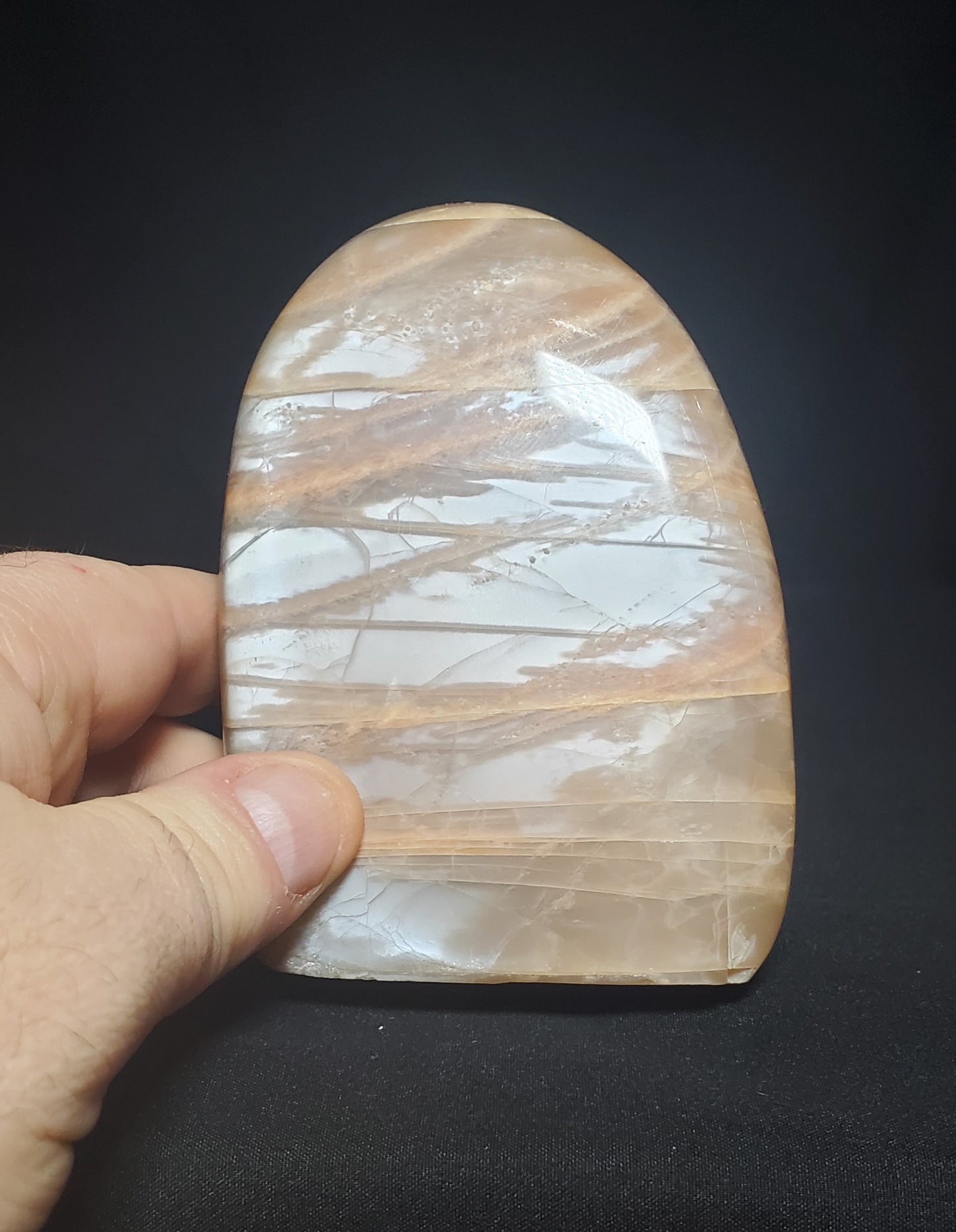 Peach Moonstone Freeform #