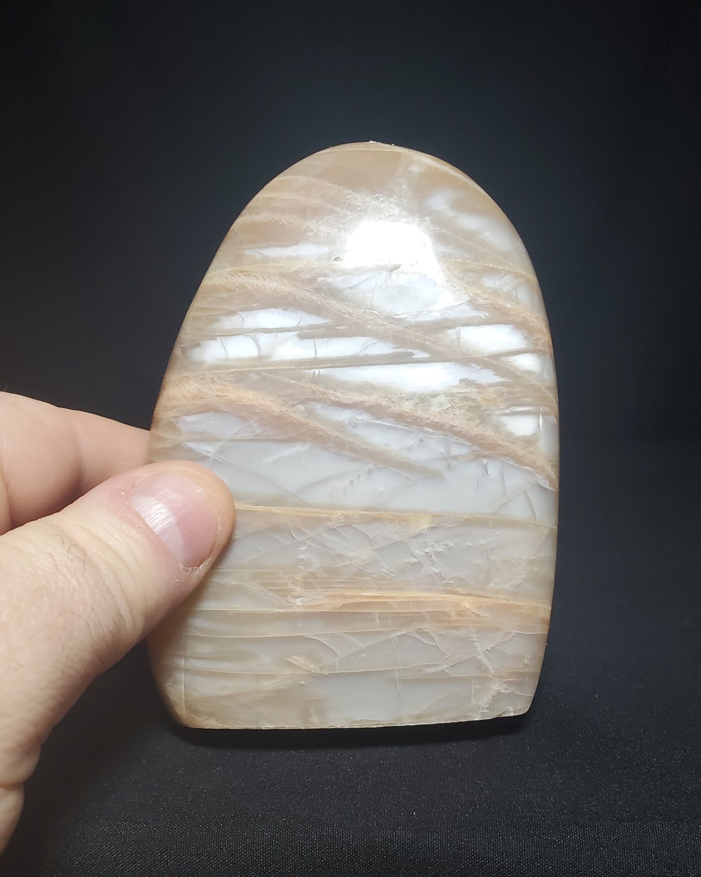 Peach Moonstone Freeform #