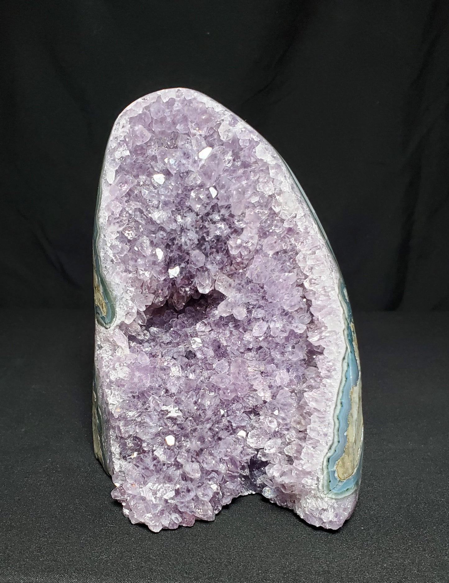 Amethyst and Agate Cluster