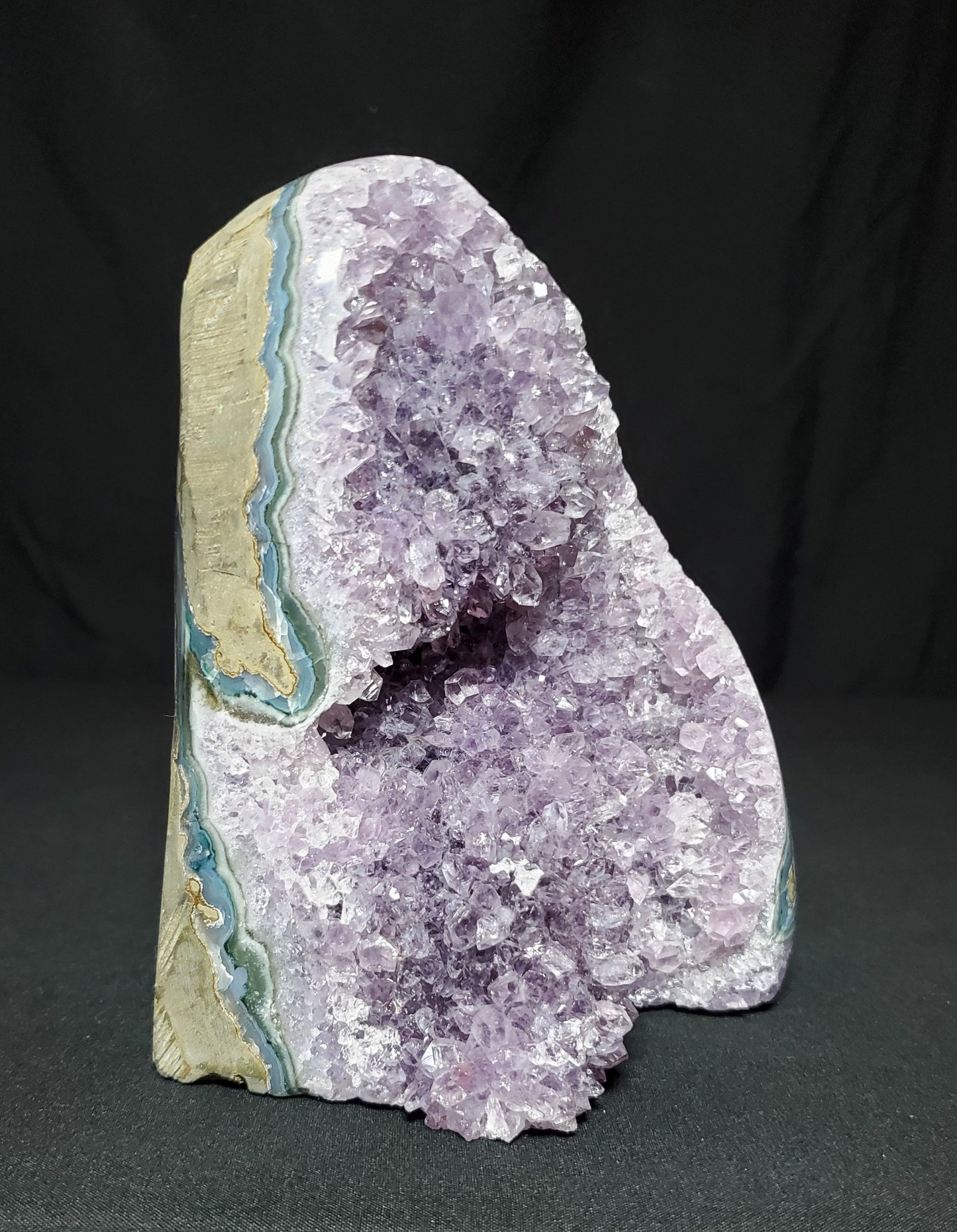 Amethyst and Agate Cluster