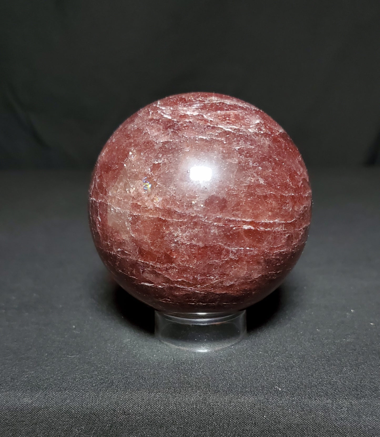 Strawberry Quartz Sphere #