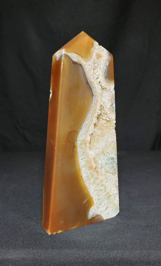 Druzy Carnelian Tower