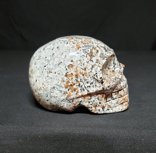 Yooperlite Skull Carving