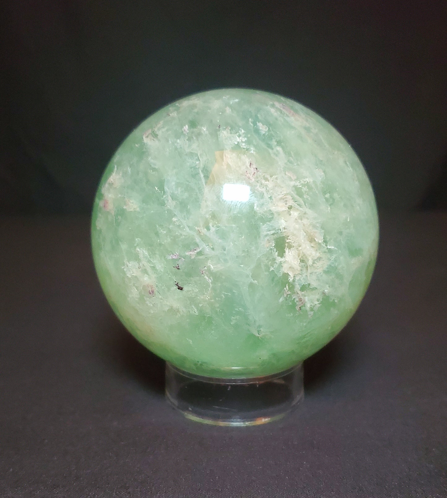 Green Fluorite Sphere #