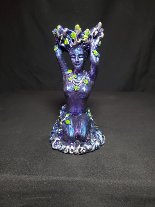 Purple Mother Earth Sphere Holder #