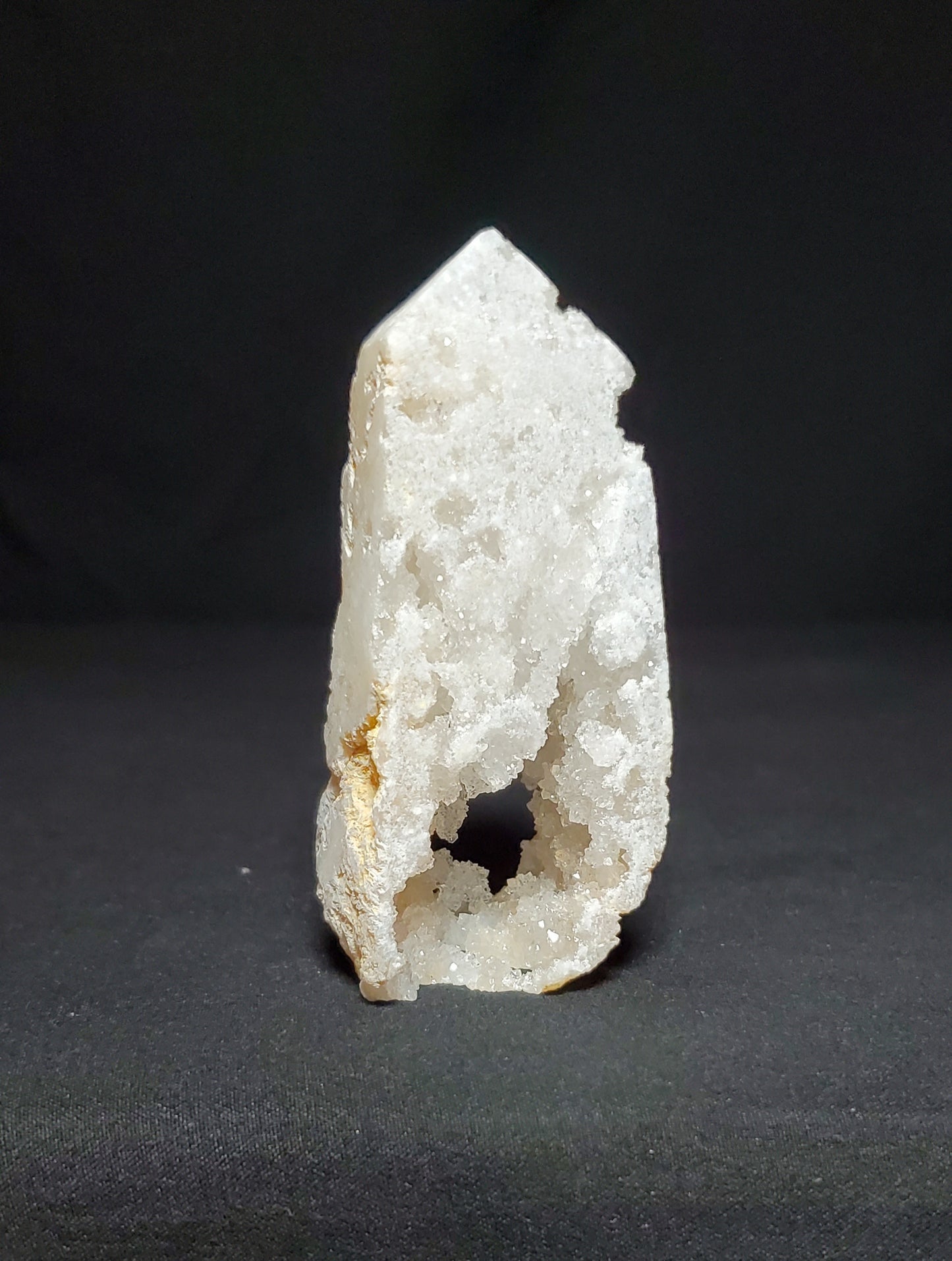 Druzy Clear Quartz Cluster Tower