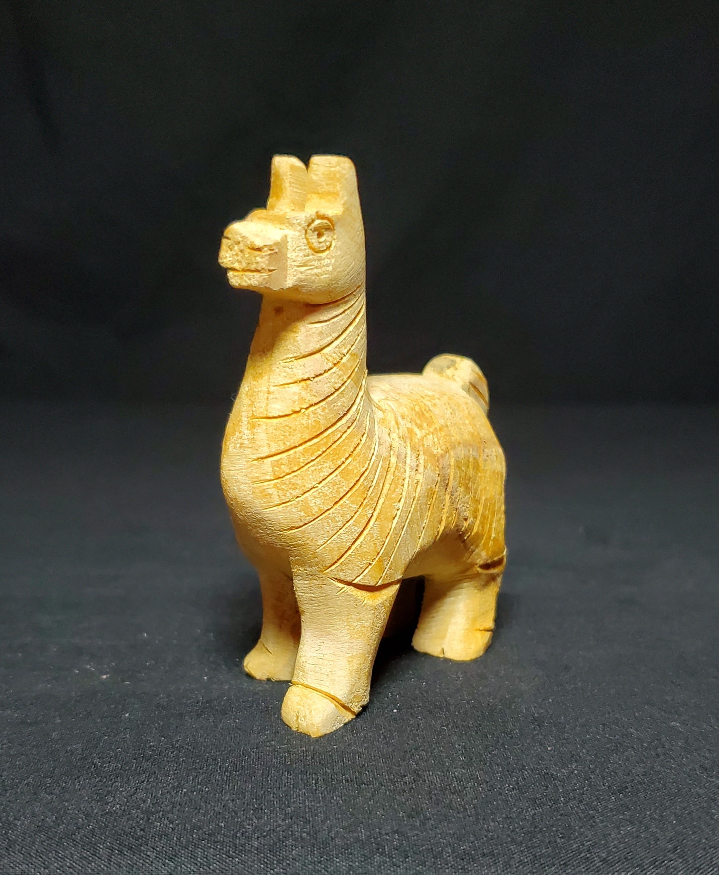 Palo Santo Hand Carved Alpaca Figurine