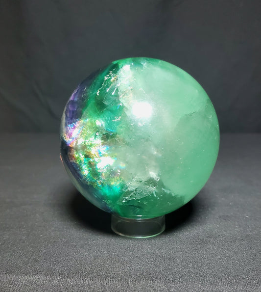 Rainbow Fluorite Sphere #