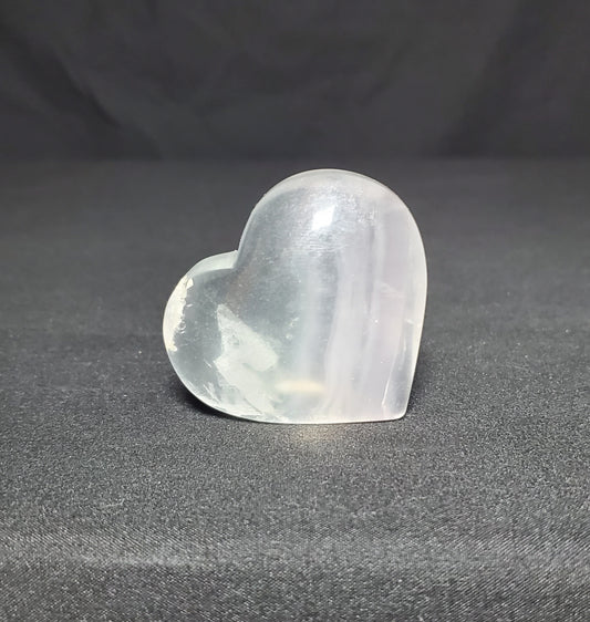 Agate Heart Carving