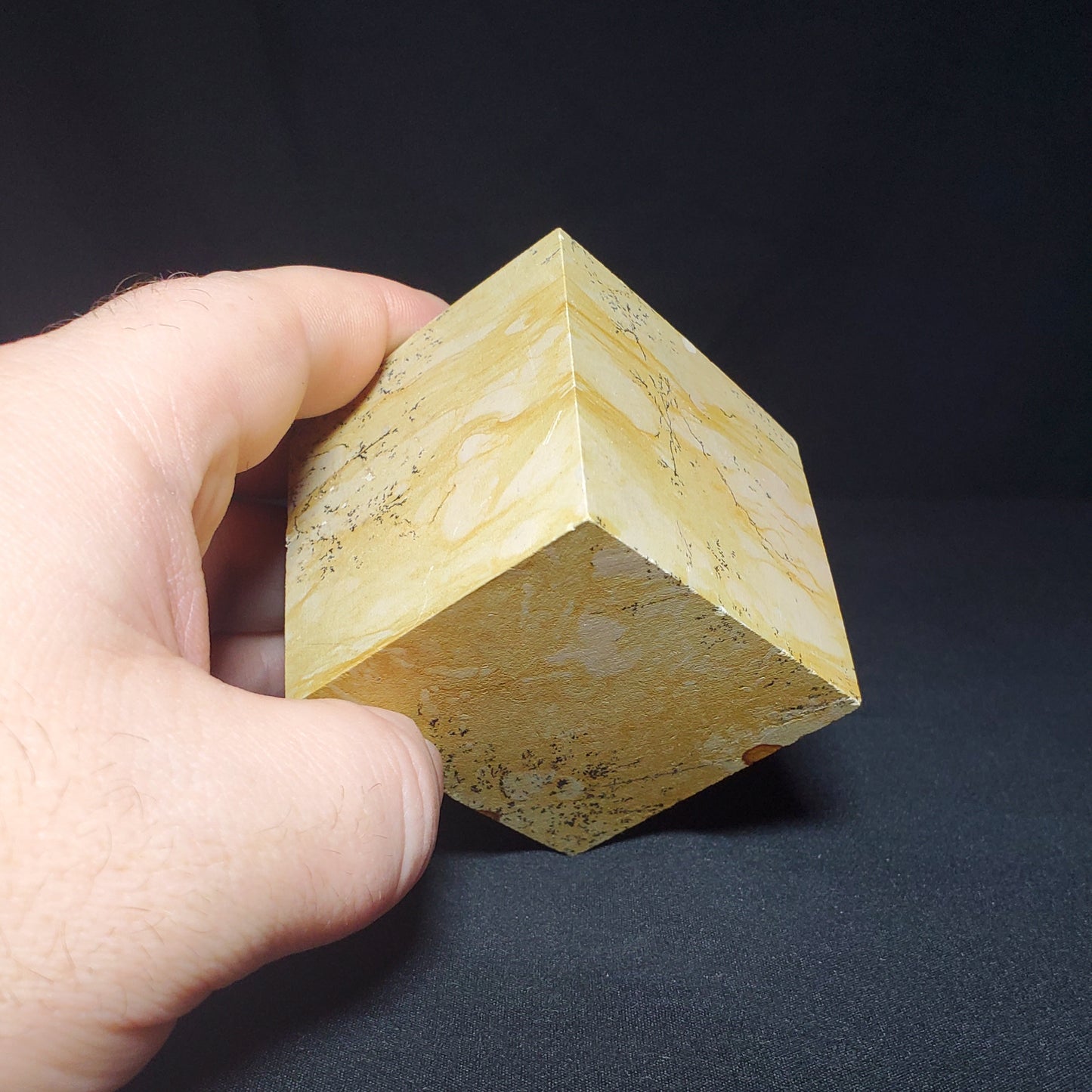 Picture Jasper Cube #