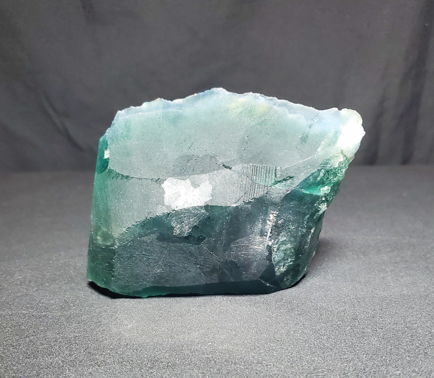 Blue and Green Fluorite Freeform