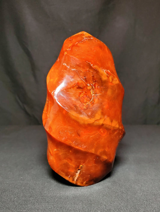 Carnelian Flame Carving