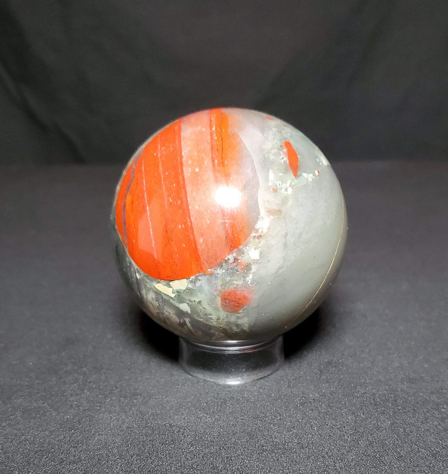 African Bloodstone Sphere