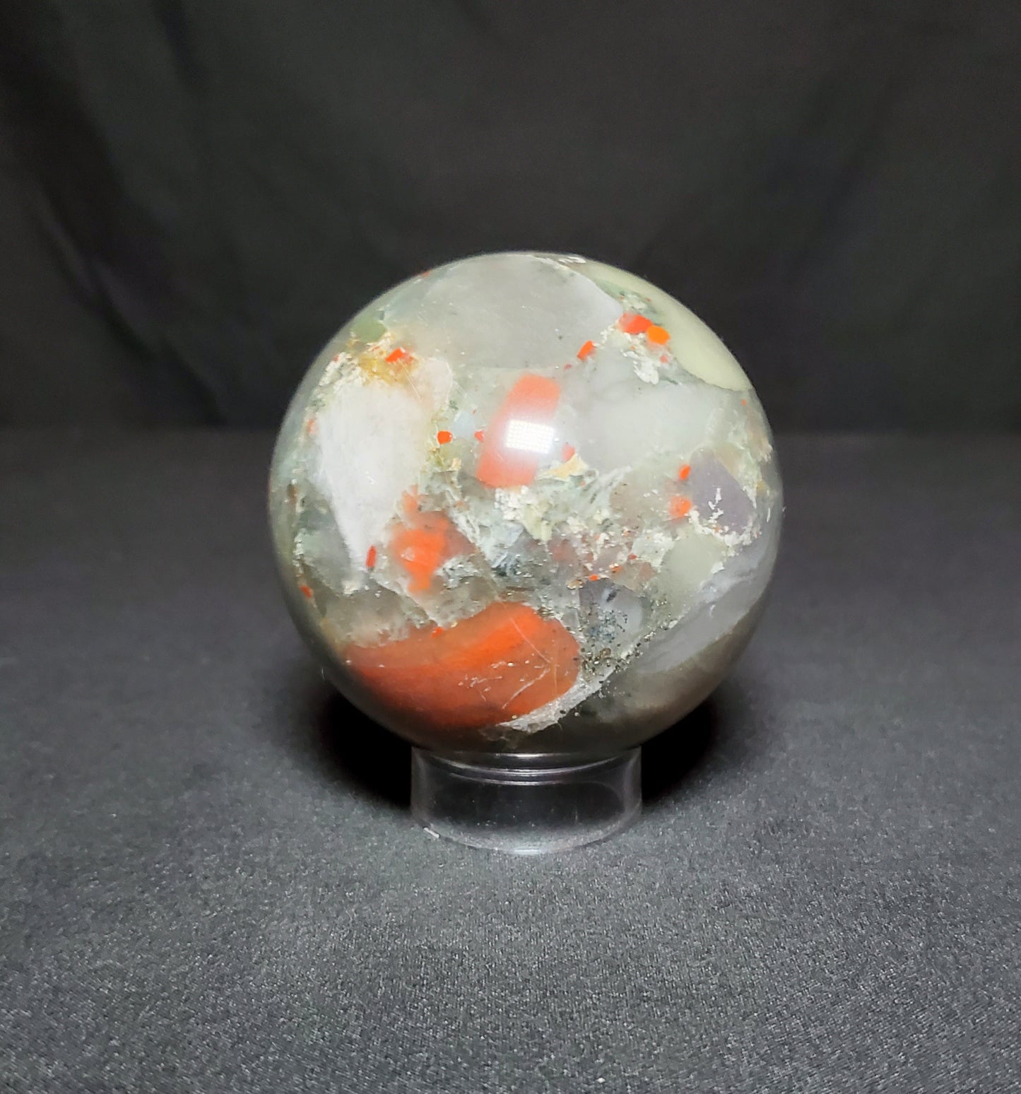 African Bloodstone Sphere