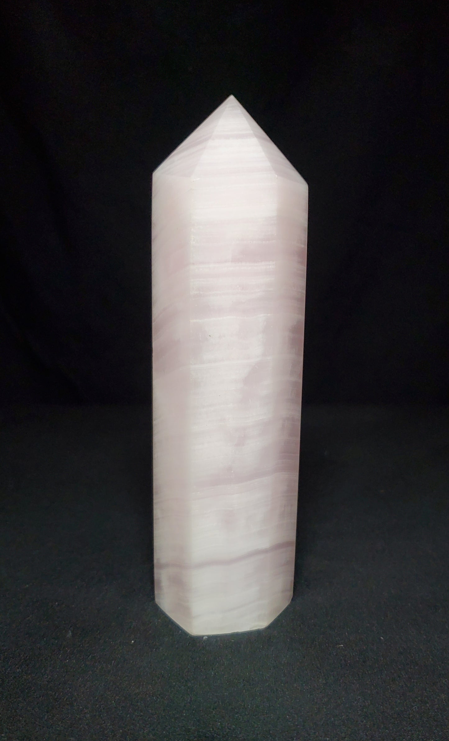 Pink Mangano Calcite Tower #