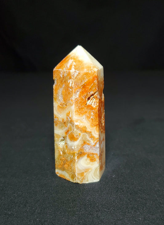 Crazy Lace Agate Tower