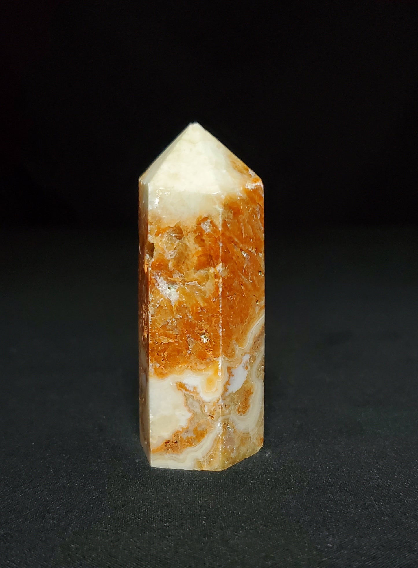 Crazy Lace Agate Tower