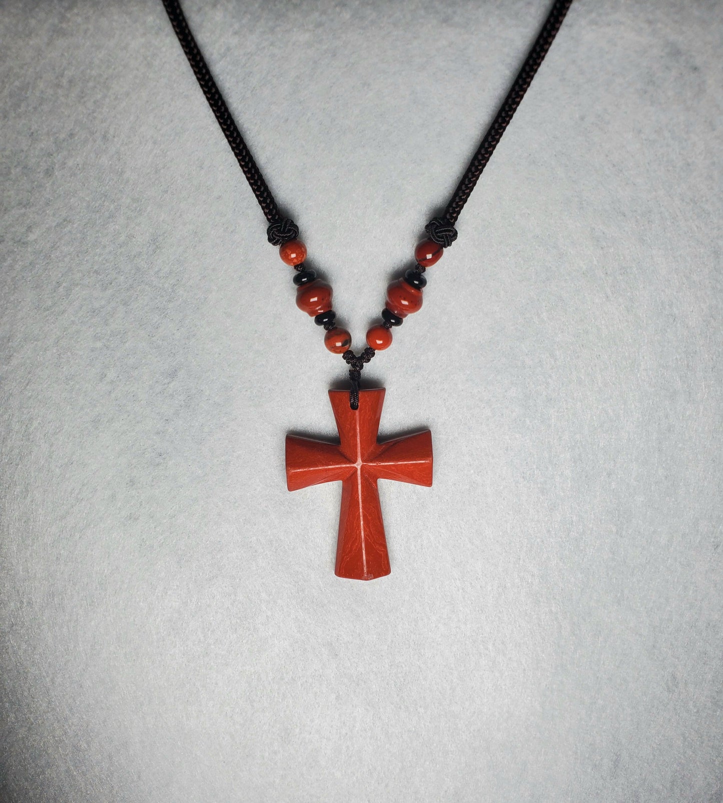 Large Cross Necklaces