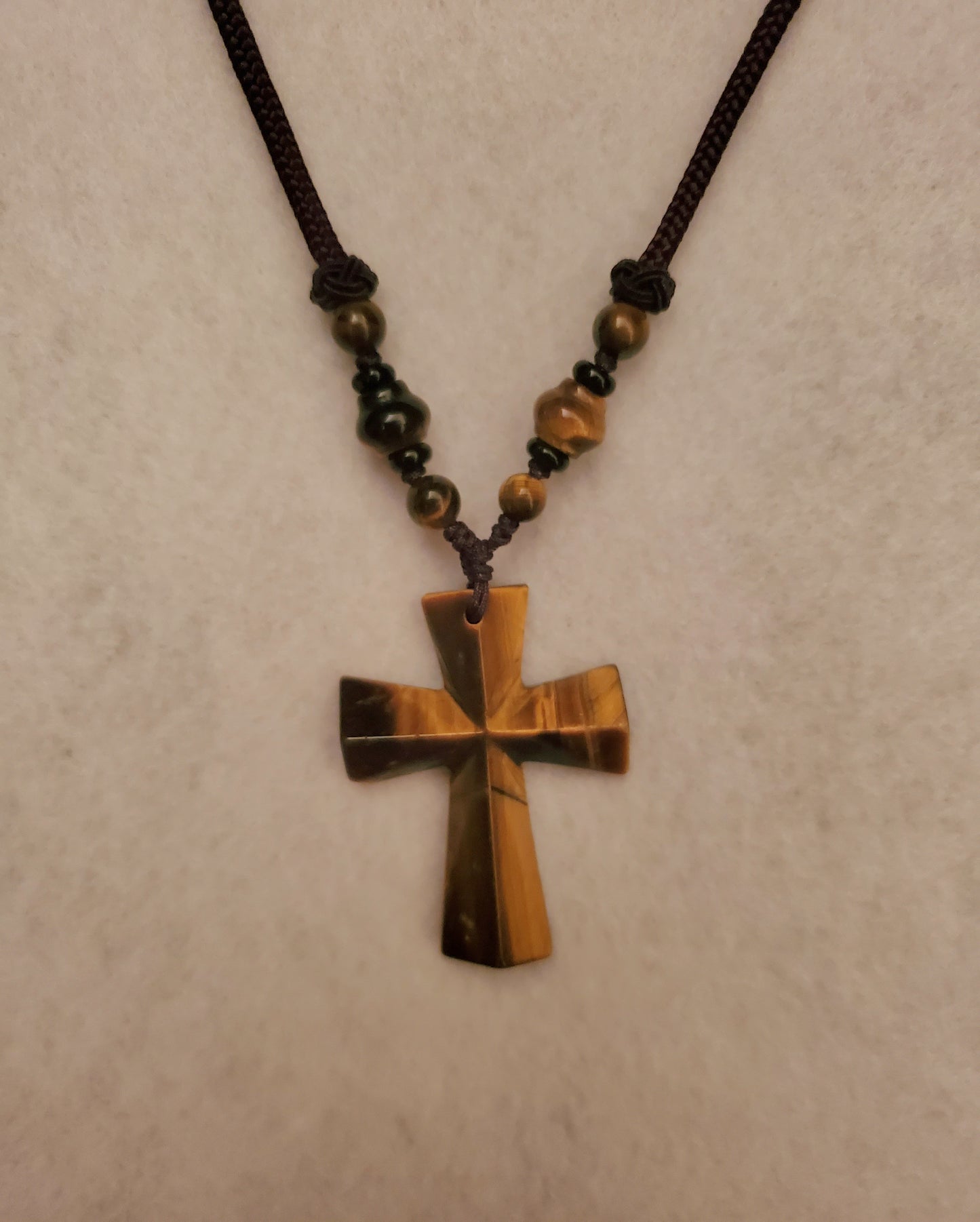 Large Cross Necklaces