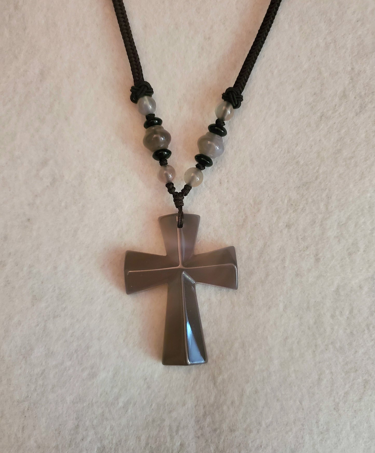 Large Cross Necklaces