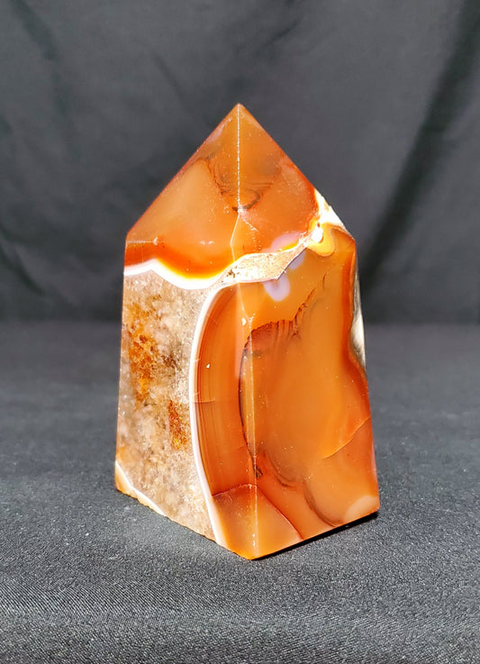 Carnelian Quartz Tower