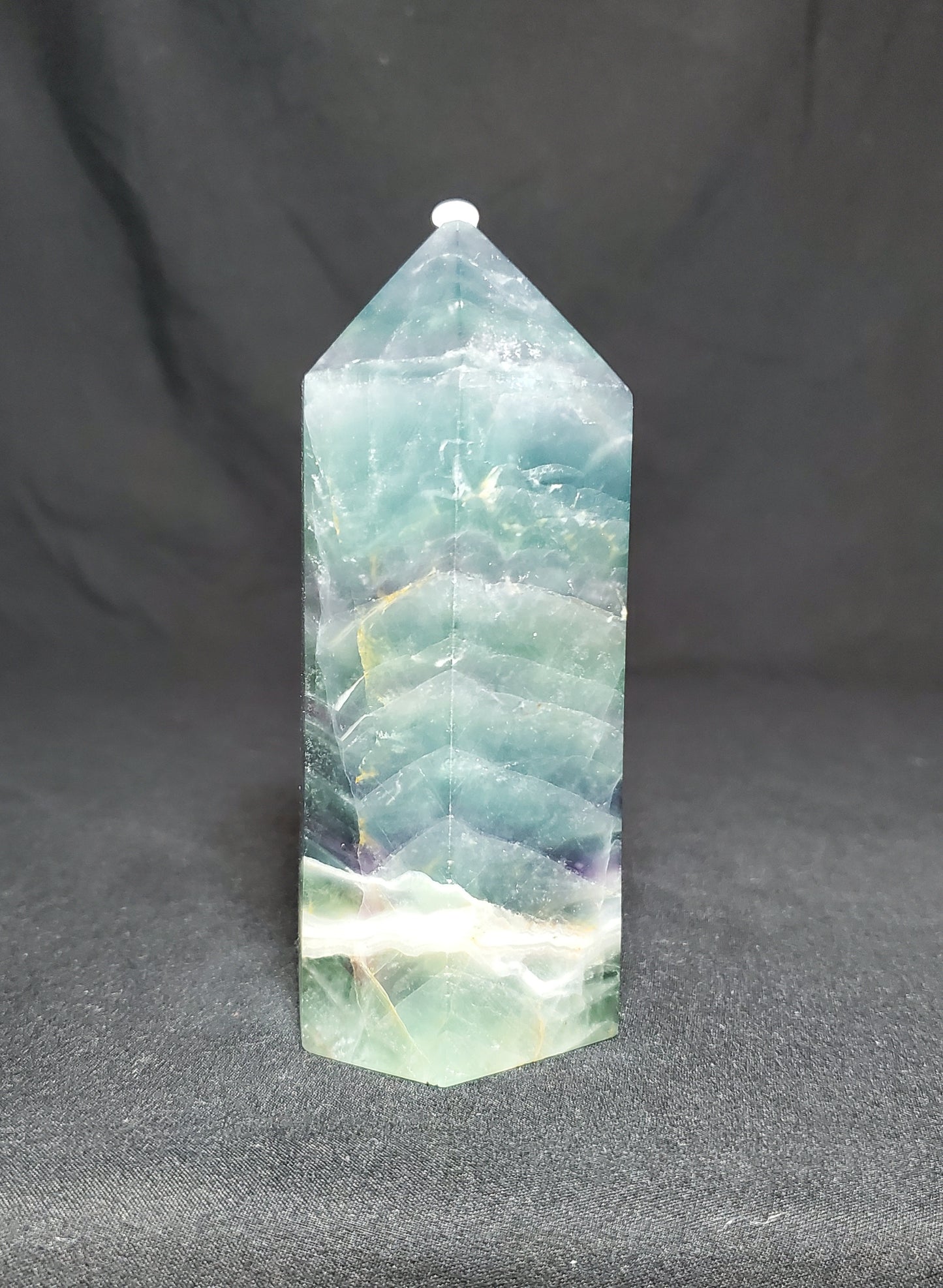 Rainbow Fluorite Tower #